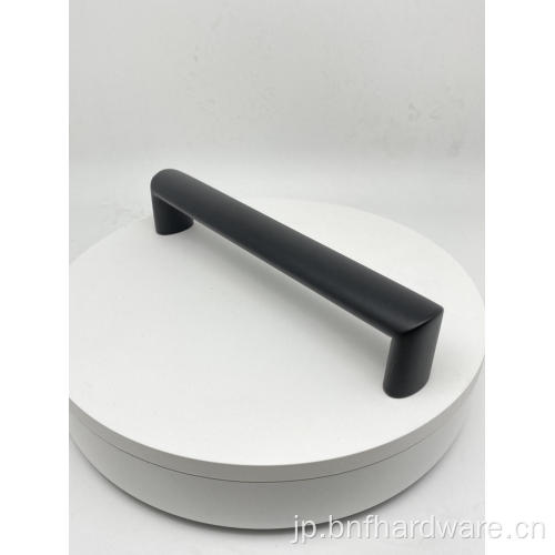 ステンレス鋼の黒い粉のコーティングの楕円形の家具のハンドル